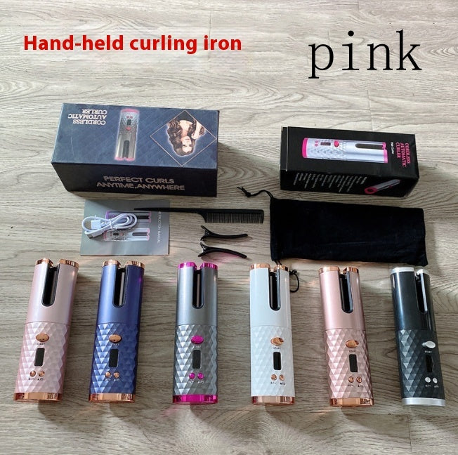 Wireless USB Automatic Hair Curler – Portable & Cordless Styling