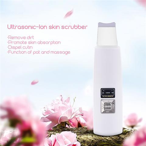 Ultrasonic Skin Scrubber – Deep Clean & Blackhead Remover