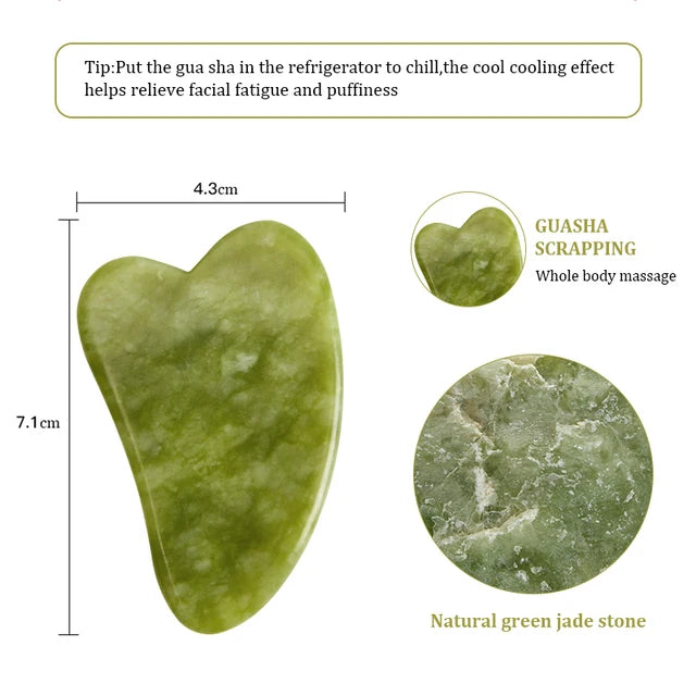 Define Beauty Jade Gua Sha Massager