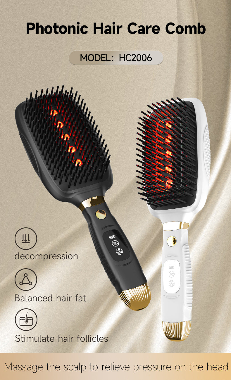 Revitalize Your Scalp & Hair – 3-in-1 Electric Massage Comb
