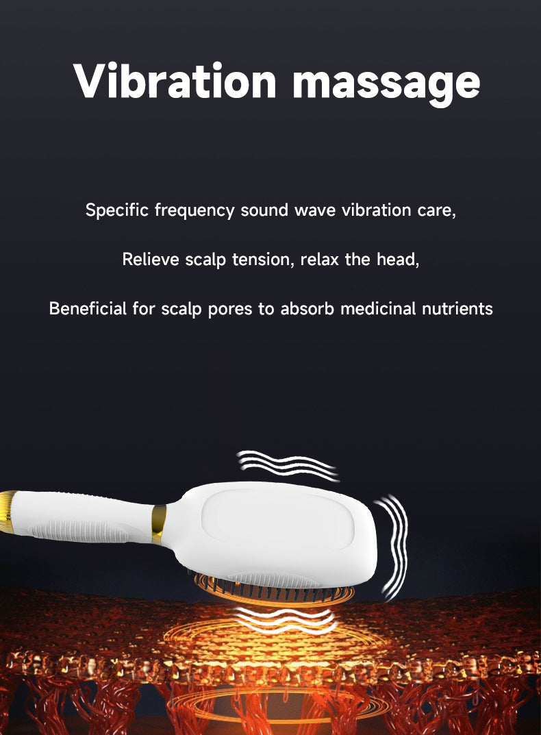 Revitalize Your Scalp & Hair – 3-in-1 Electric Massage Comb
