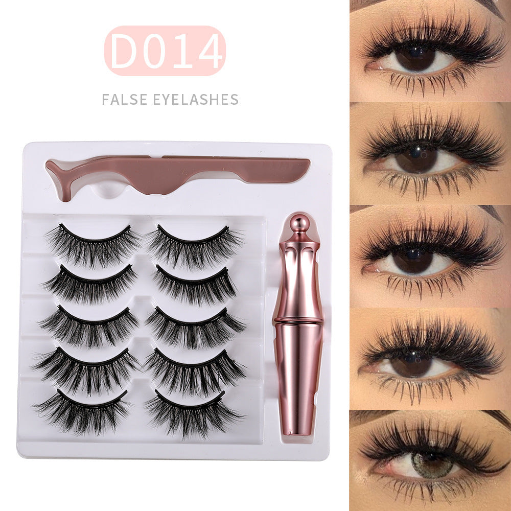Magnetic Mink Lashes – 5 Pairs for Effortless Glam