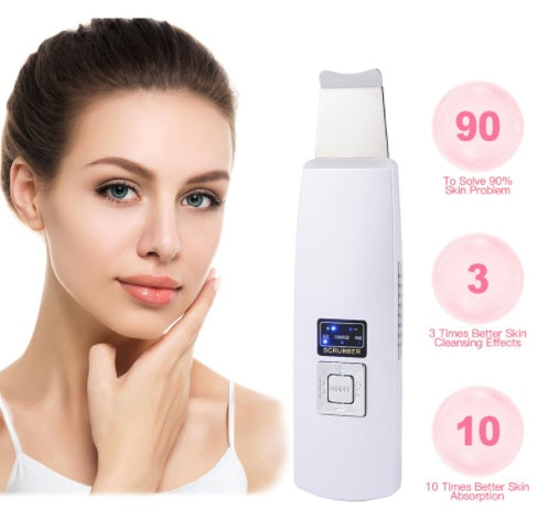Ultrasonic Skin Scrubber – Deep Clean & Blackhead Remover