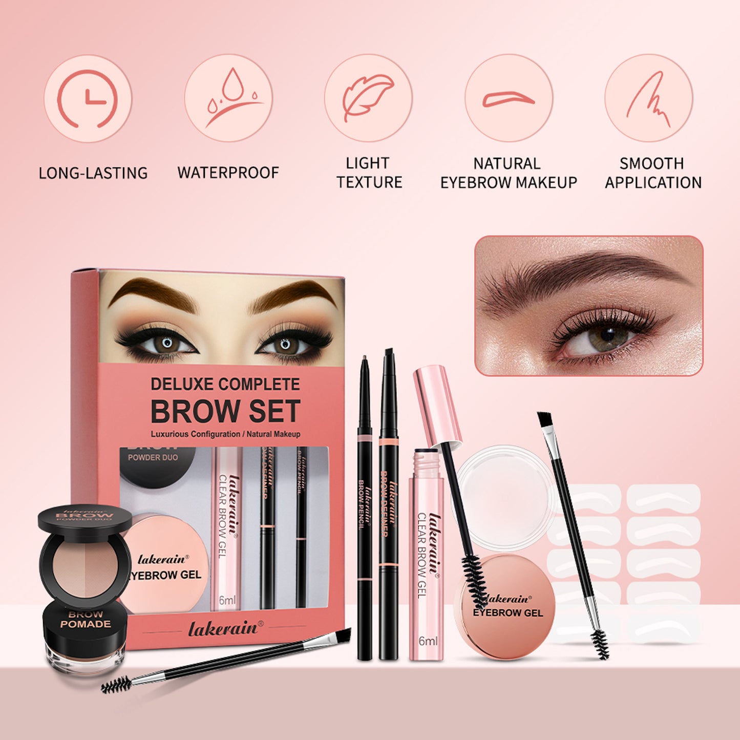 Brow Master Set | Cream, Powder & Gel