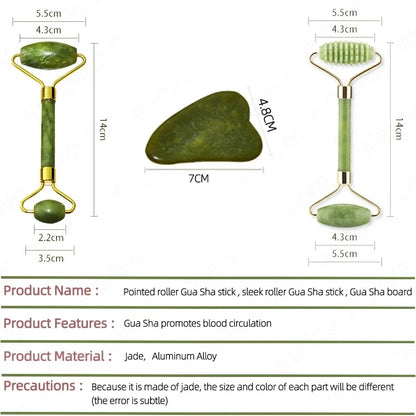 Define Beauty Jade Gua Sha Massager