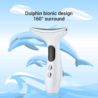 Multi-Function Neck & Face Beauty Device – 4-in-1 LED, EMS & Anti-Wrinkle