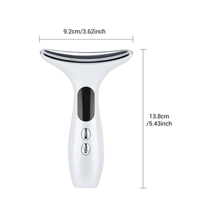 Multi-Function Neck & Face Beauty Device – 4-in-1 LED, EMS & Anti-Wrinkle