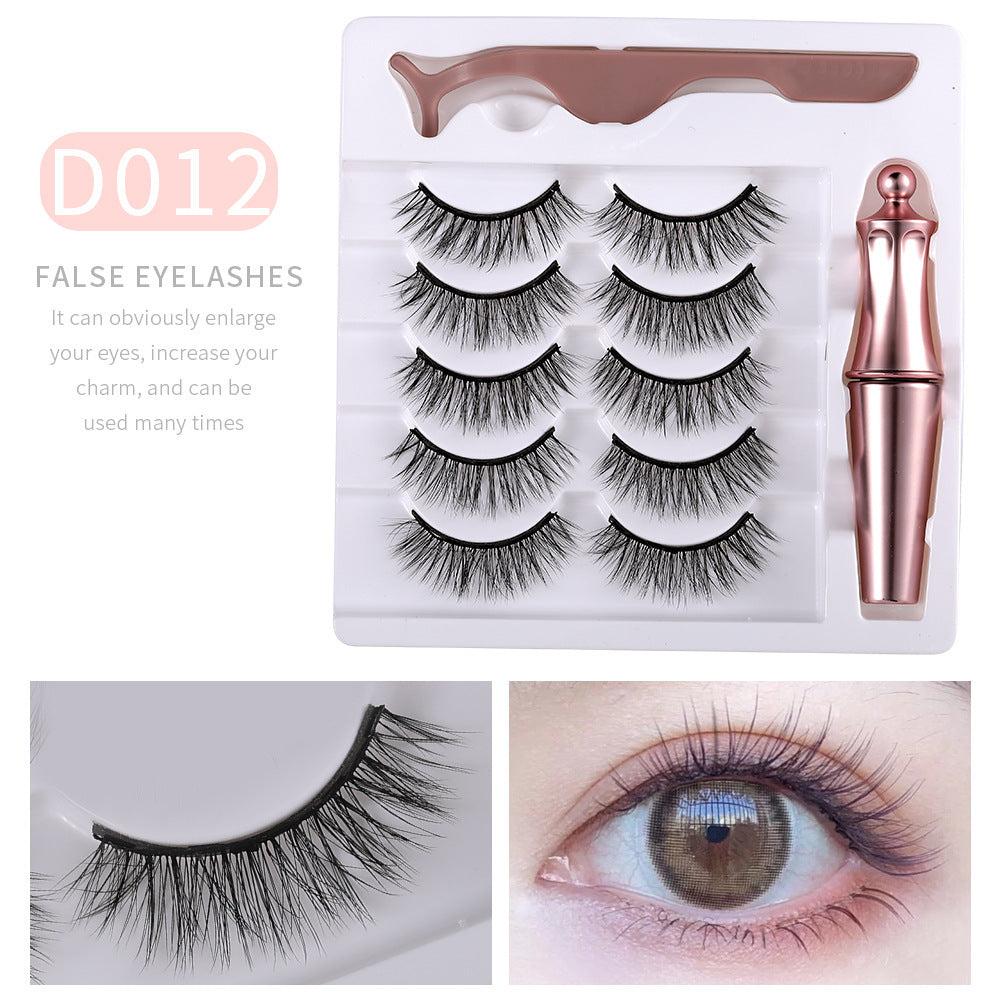 Magnetic Mink Lashes – 5 Pairs for Effortless Glam